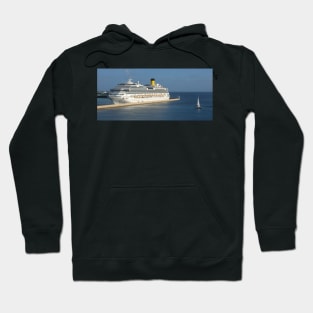 Costa Fascinosa moored in Barbados Hoodie